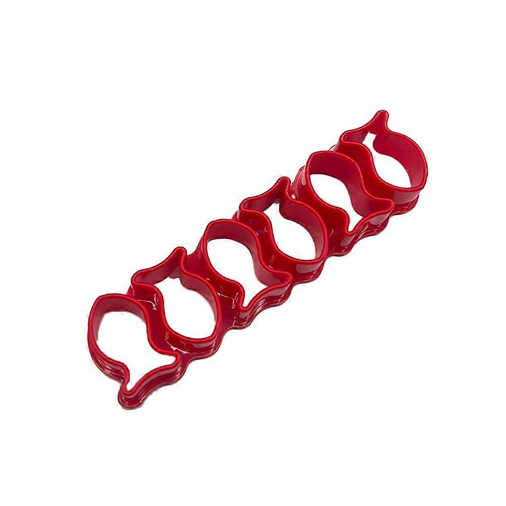Mini Cookie Cracker Cutter Tool 6 Fish Shaped DIY Baking Mold for Chocolate Biscuit Fondant Kitchen Gadgets