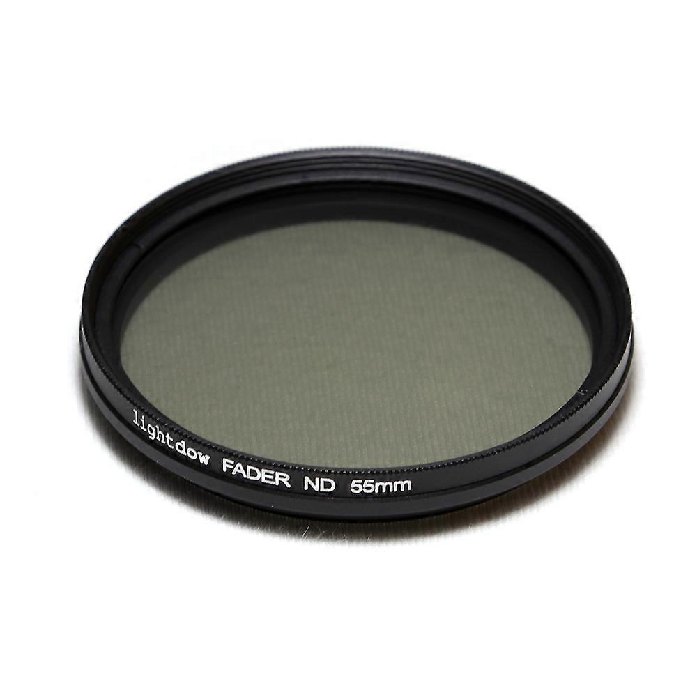 55mm Neutral Density Variable Fader Filter Lens ND2 ND4 ND8 ND400