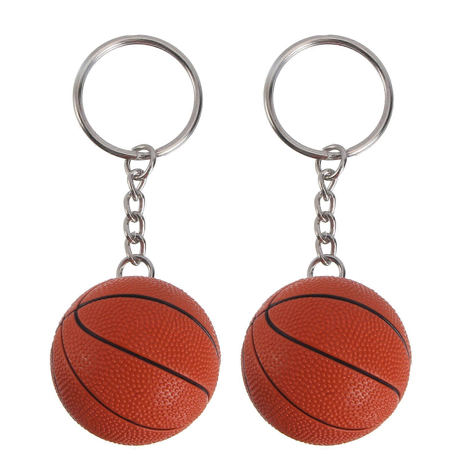 2Pcs Key Chains Unique Key Rings Bag Pendants Creative Hanging Key Rings