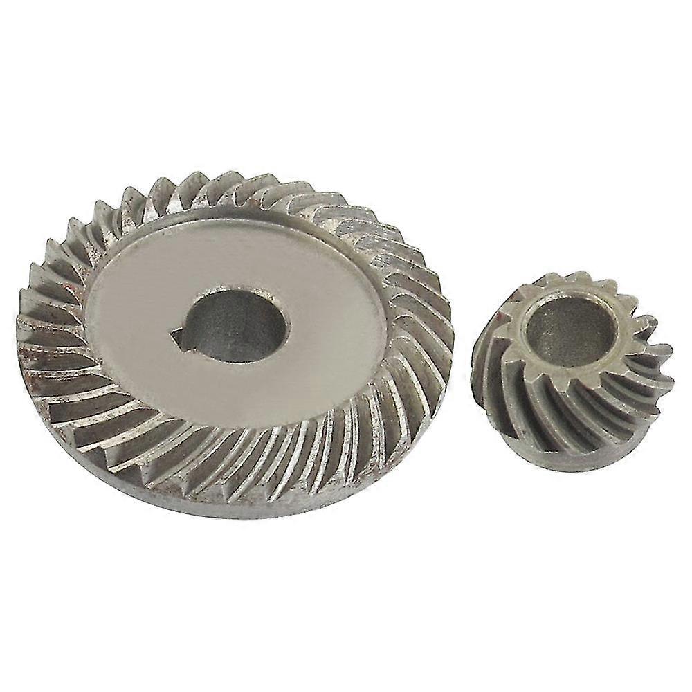 Grinder Spare Part Tapered Bevel Gear Set For Lg Silver Metal