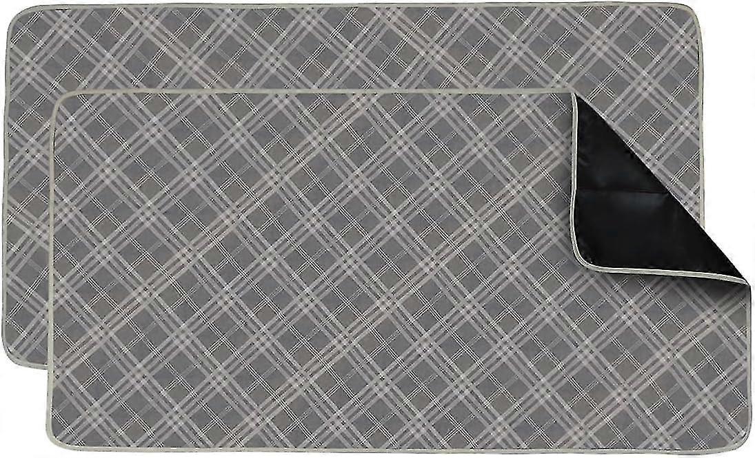 Guinea Pig Bedding Reusable Rabbit Bedding 2 Pack Absorbent Pet Cage Liners 47inch X 24inch