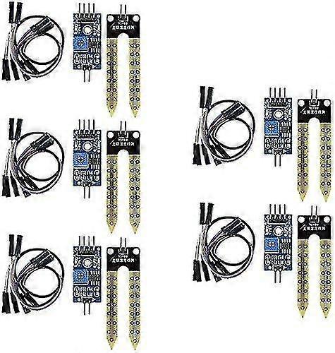 5 stks bodem hygrometer vochtigheid detectie watersensor module yl-69 sensor en hc-38 module voor Arduino