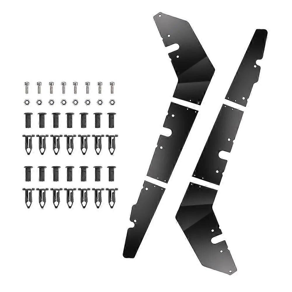 UTV Lower Doors Fenders Compatible with Polaris RZR PRO XP / 2022 RZR PRO R/RZR Turbo R 2020-2023 Door Valance Panels Insert Kit