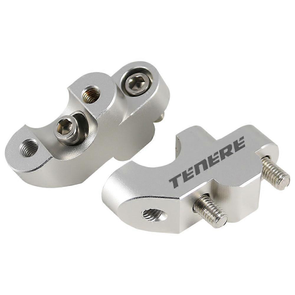 Motorcycle HandleBar Riser Handle Bar Mount Clamp Adapter 22mm 7/8 CNC aluminum For YAMAHA XT660Z Tenere XT 660 Z Accessories