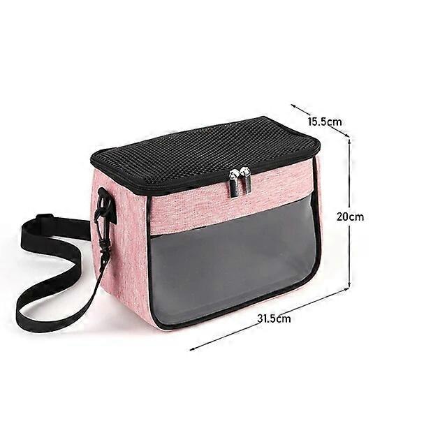 Pet Carrier Travel Outgoing Bag for Hamsters Totoro Pig Squirrel Small Pets Portable Breathable Small Pet Carrier Pet Supplies Pet Carriers