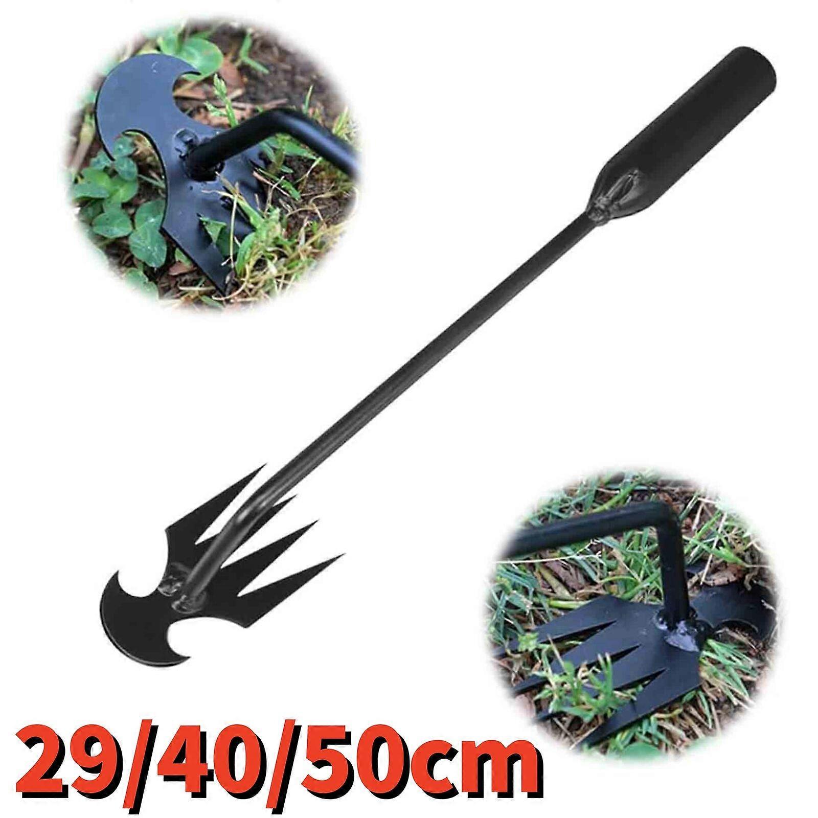 Weeding Artifact Uprooting Weeding Tool 4 Teeth Manganese Steel Weed Puller,50% Offer