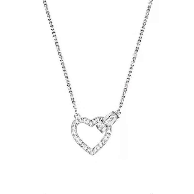 Crystal heart necklace