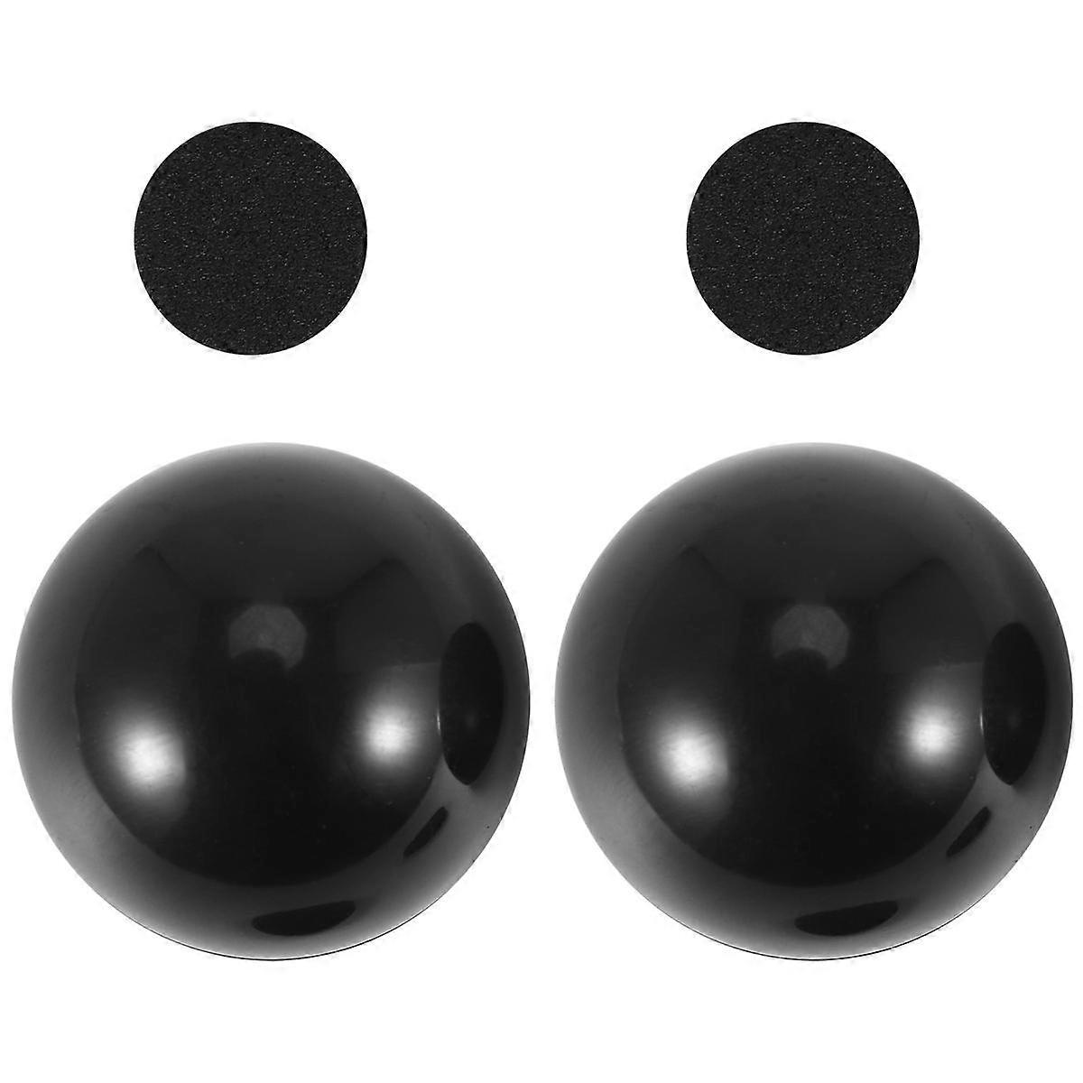 2 Pcs Laptop Notebook Black Antiskid Cool Cooler Stand Pad