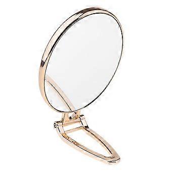 4x Double-sided Round Mirror With 1x And 2x Magnification Adjustable