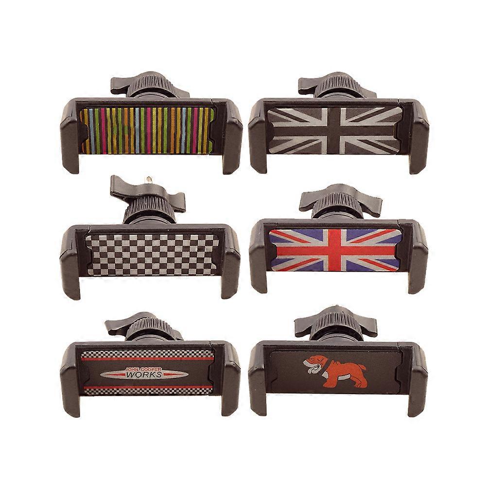 FIEMACH Mini Cooper Support De Téléphone Portable Pliable Invisible à 360 ° Pour Mini Cooper R55 R56 R57 R60 R61 (Mini R
