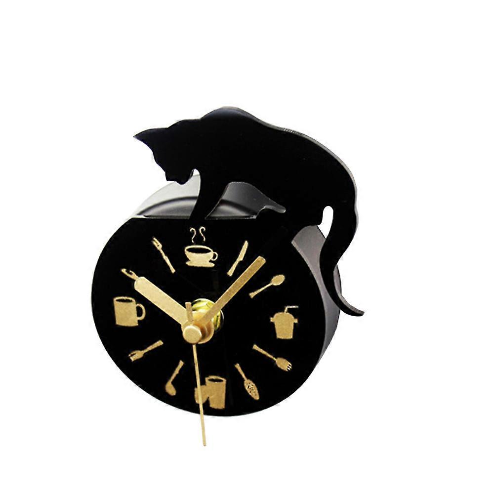 Digital Clocks Decorative Clock Refrigerator Clock Fridge Clock Magnet Kittycorn