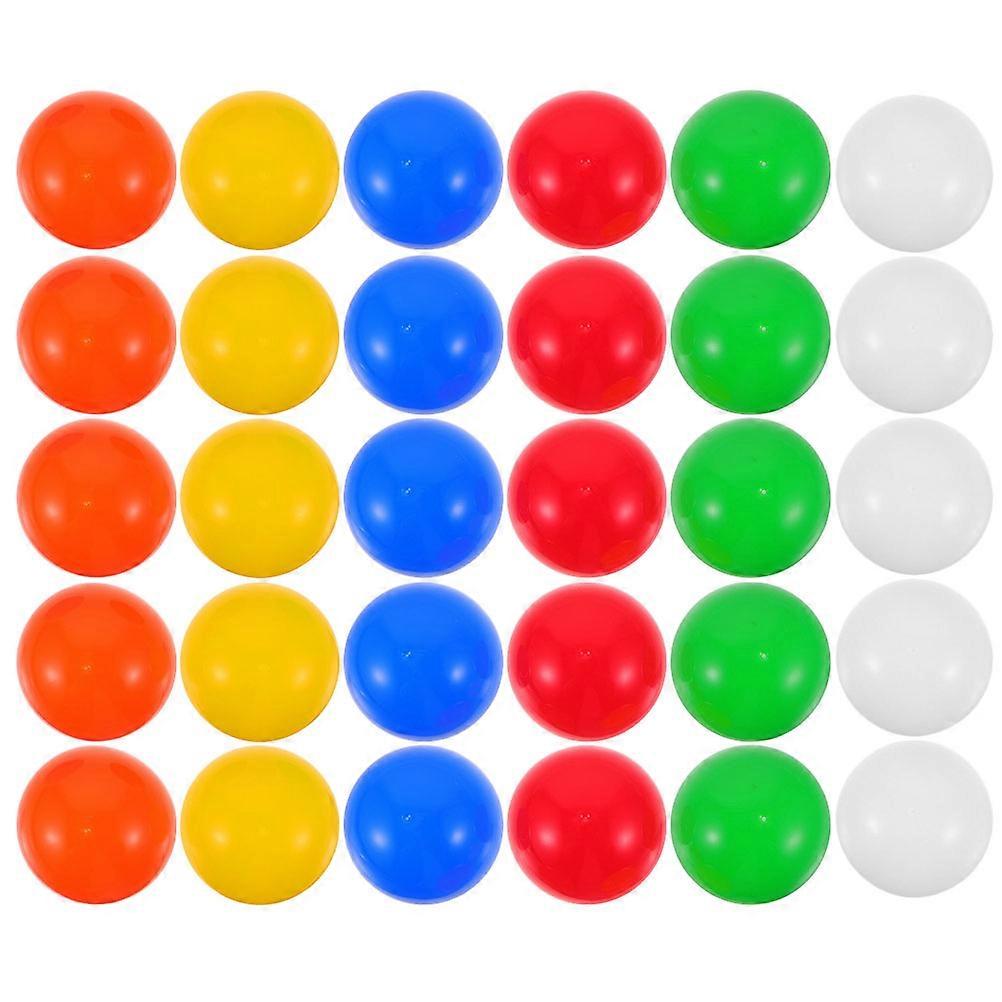 30pcs Lottery Balls Sphere Game Balls Entertainment Openable Balls Activity Lottery Balls