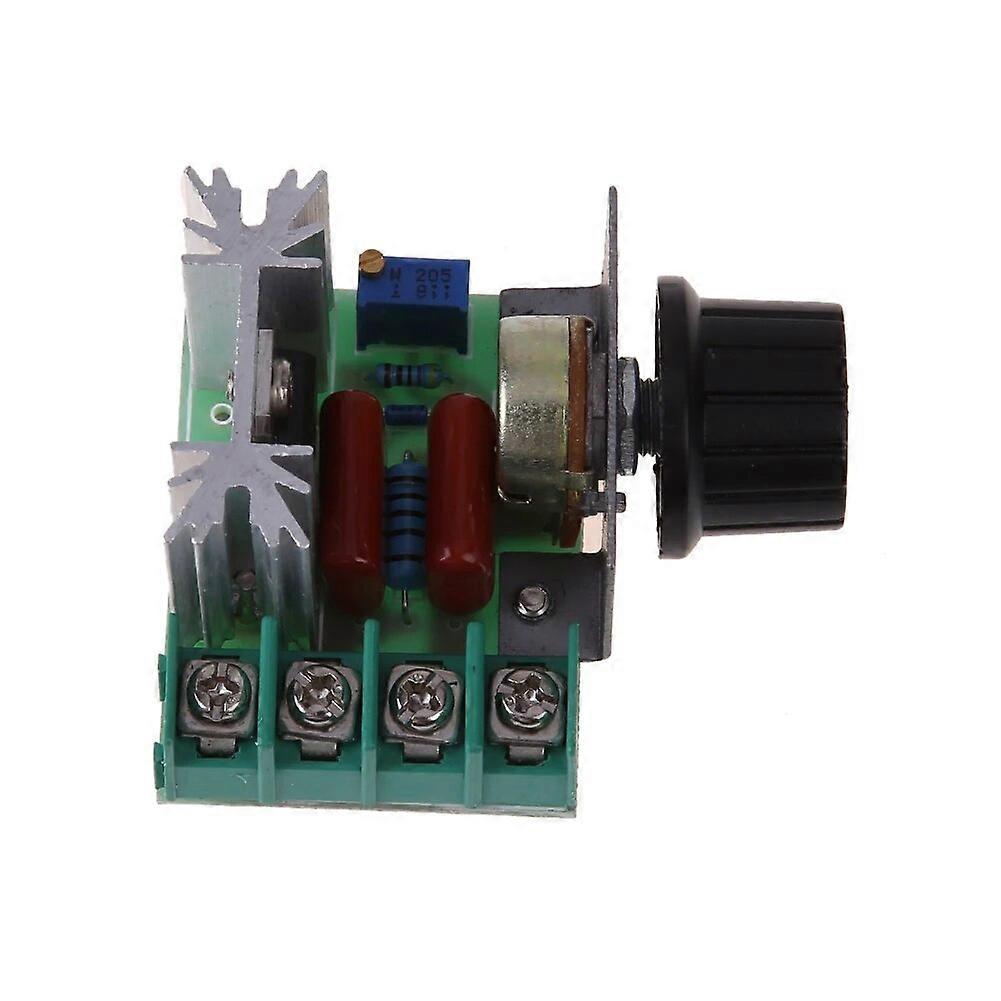 AC 220V 4000W SCR Thyristor Digital Control SCR Electronic Voltage Regulator Speed Control for Water Heater Dimmer Thermostat
