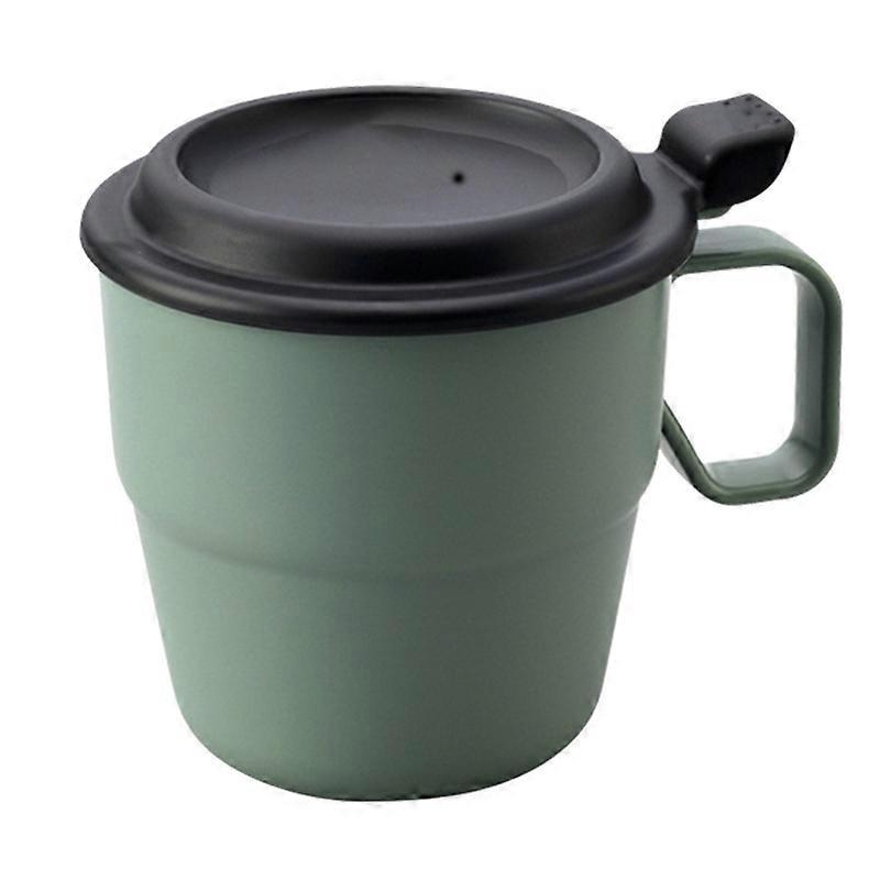 360ml Drink Cup High-Temperature Resistance Large Capacity with Lid Leak-proof Multifunctional Kids Soup Cup for Home Qinhai