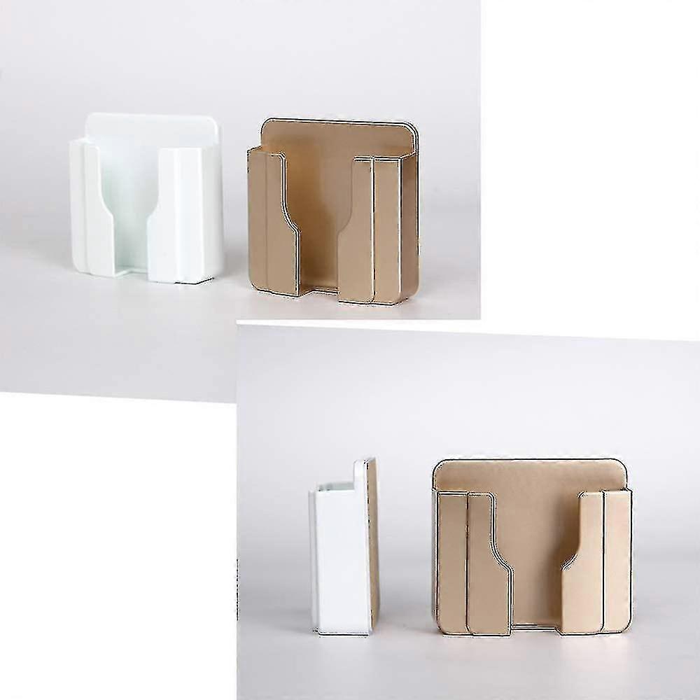 6 Pieces Adhesive Remote Control Storage Box