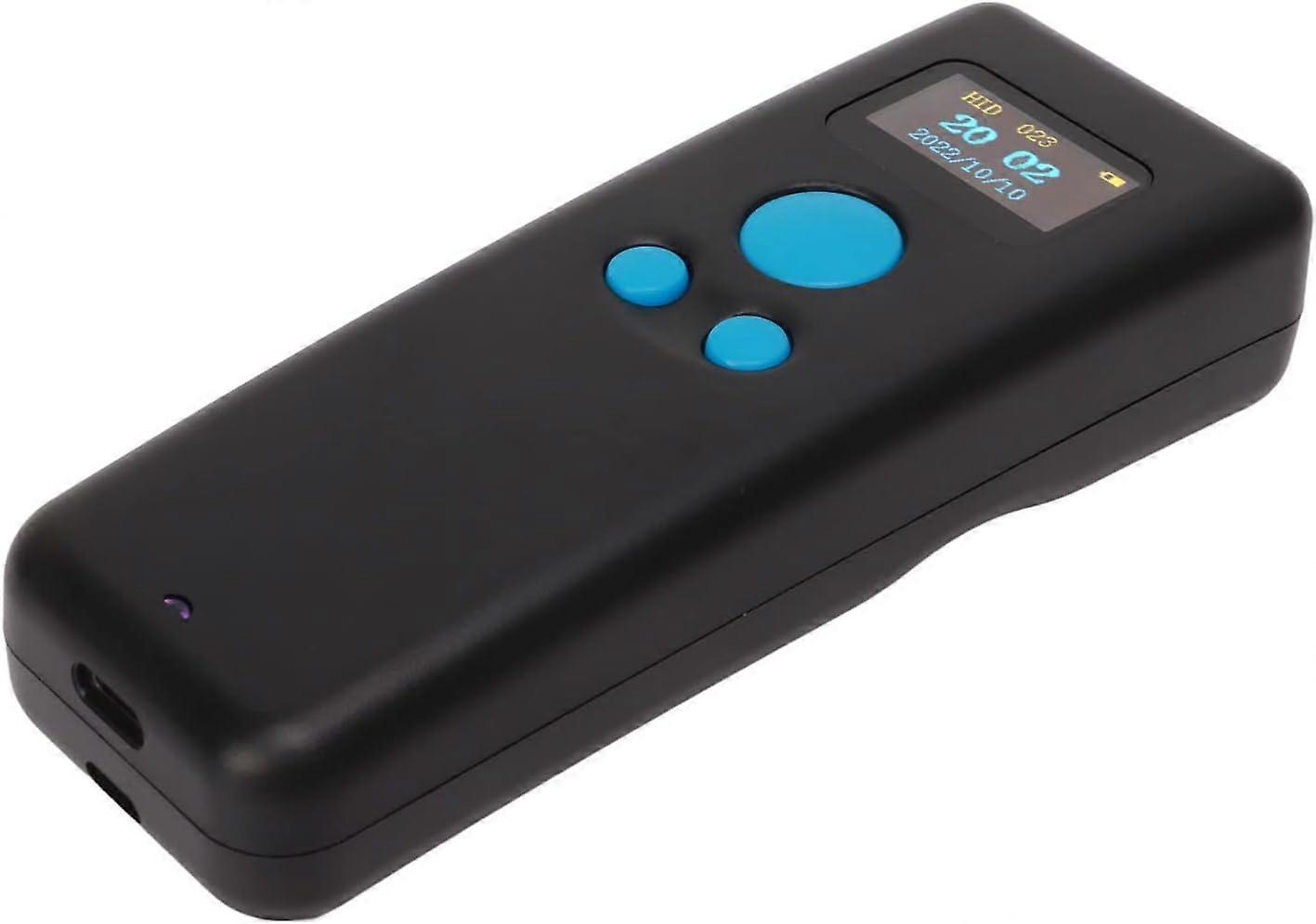 Wireless USB Barcode Reader Interference Resistant Fast Decoding Barcode Scanner 2 Download Mode With 2.4G Receiver For Phone (1D M8L)