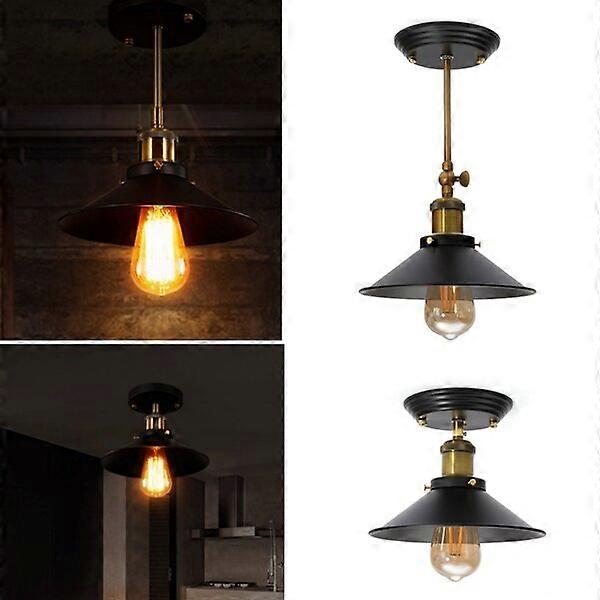 Retro Industriale E27 Applique Luce Vintage Appendere Lampada A Sospensione Lampada Da Soffitto