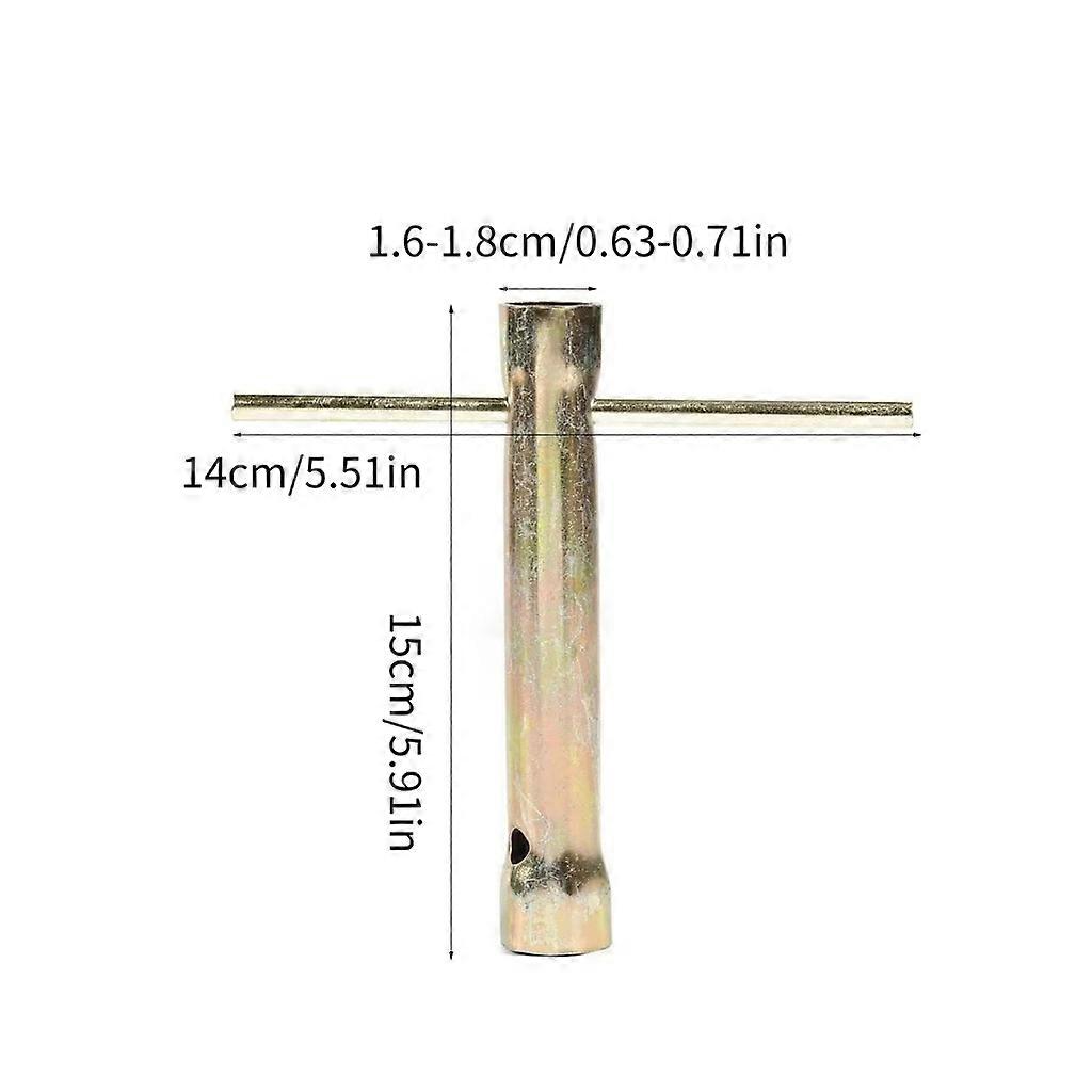 150mm Socket Wrench Motorcycle Ignition Spark Plug Spanner Tool 16/18mm Tools