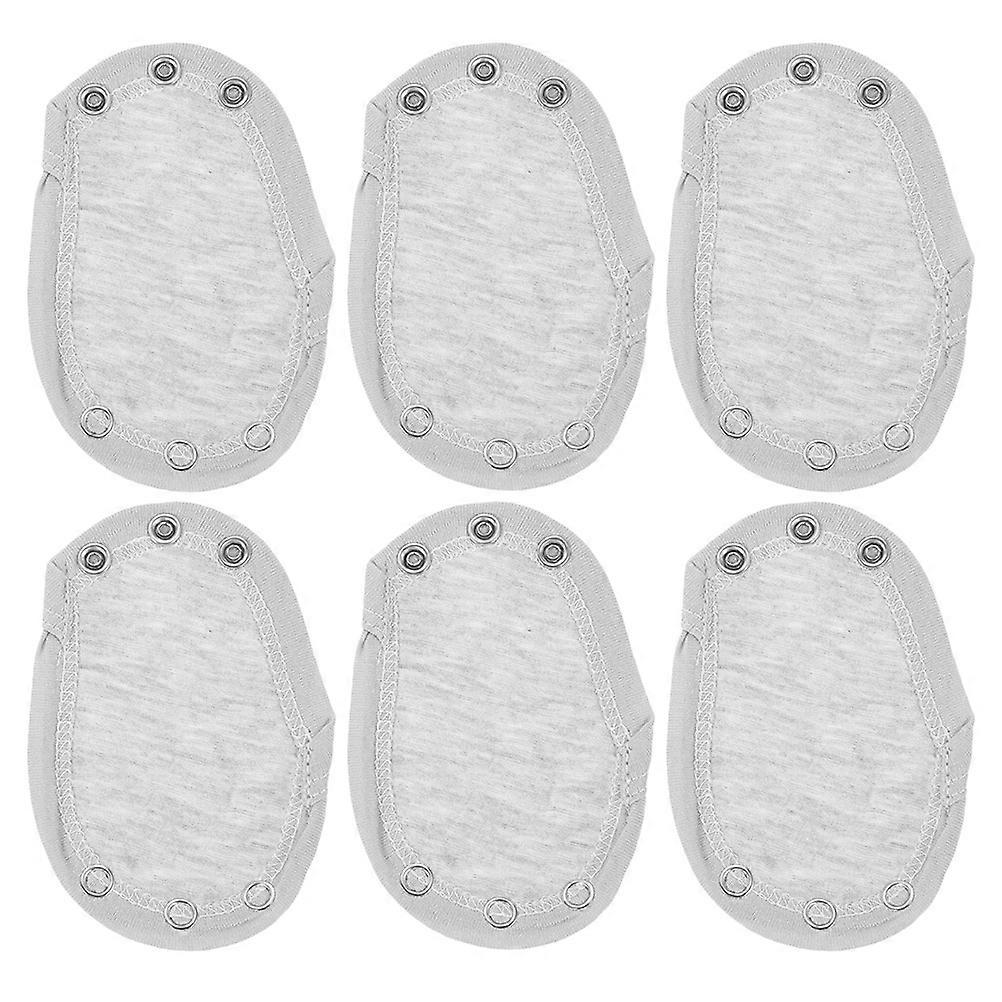 6cs Cotton Jumpsuits Extenders Bodysuit Snap Extenders Baby Girl