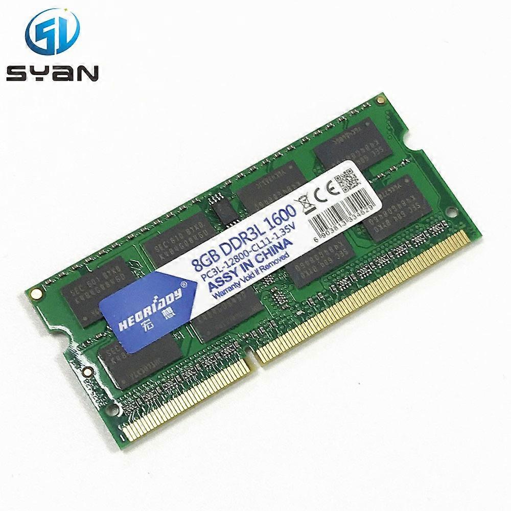 RAM 4GB 8GB 1333 1600 DDR3L Memory Ram Memoria sdram Laptop Notebook for Macbook Pro A1278 A1286 A1181 A1342 Memory
