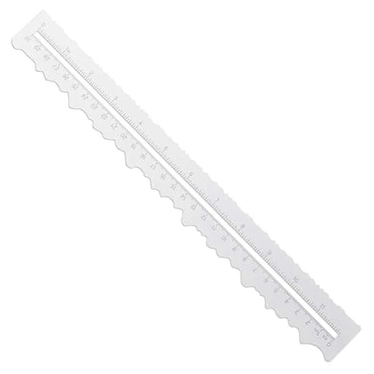 Tearing Ruler suitable for  Paper Crafts with Irregular Edges Measuring Paper Crafts Edge Cutter Crafts Ruler