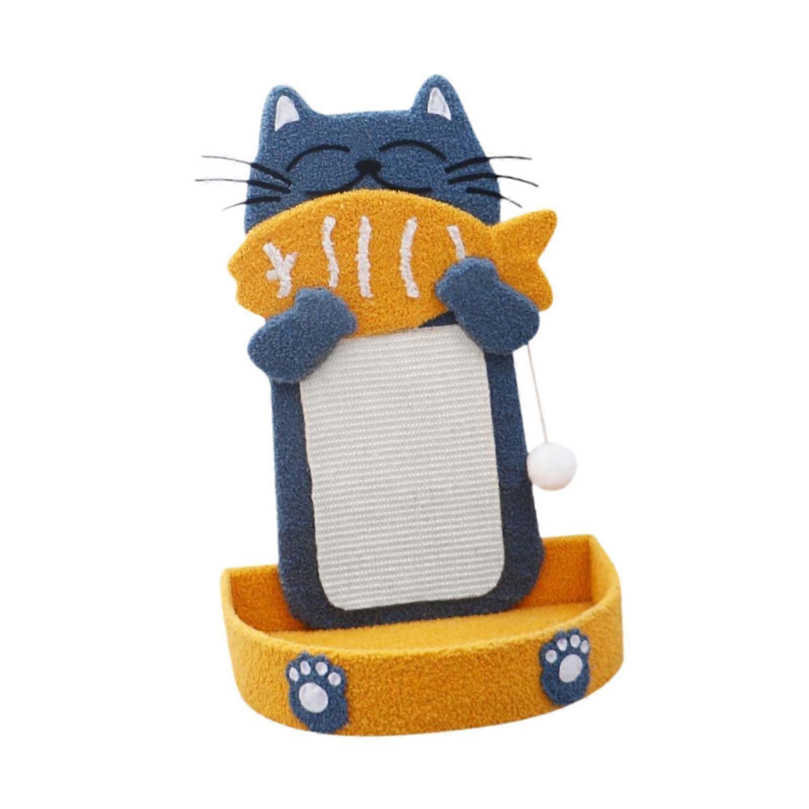 Cat Scratcher Sharpening Nails Cozy Condo for Kitty Small Large Cats Kittens 41x33x62cm standing