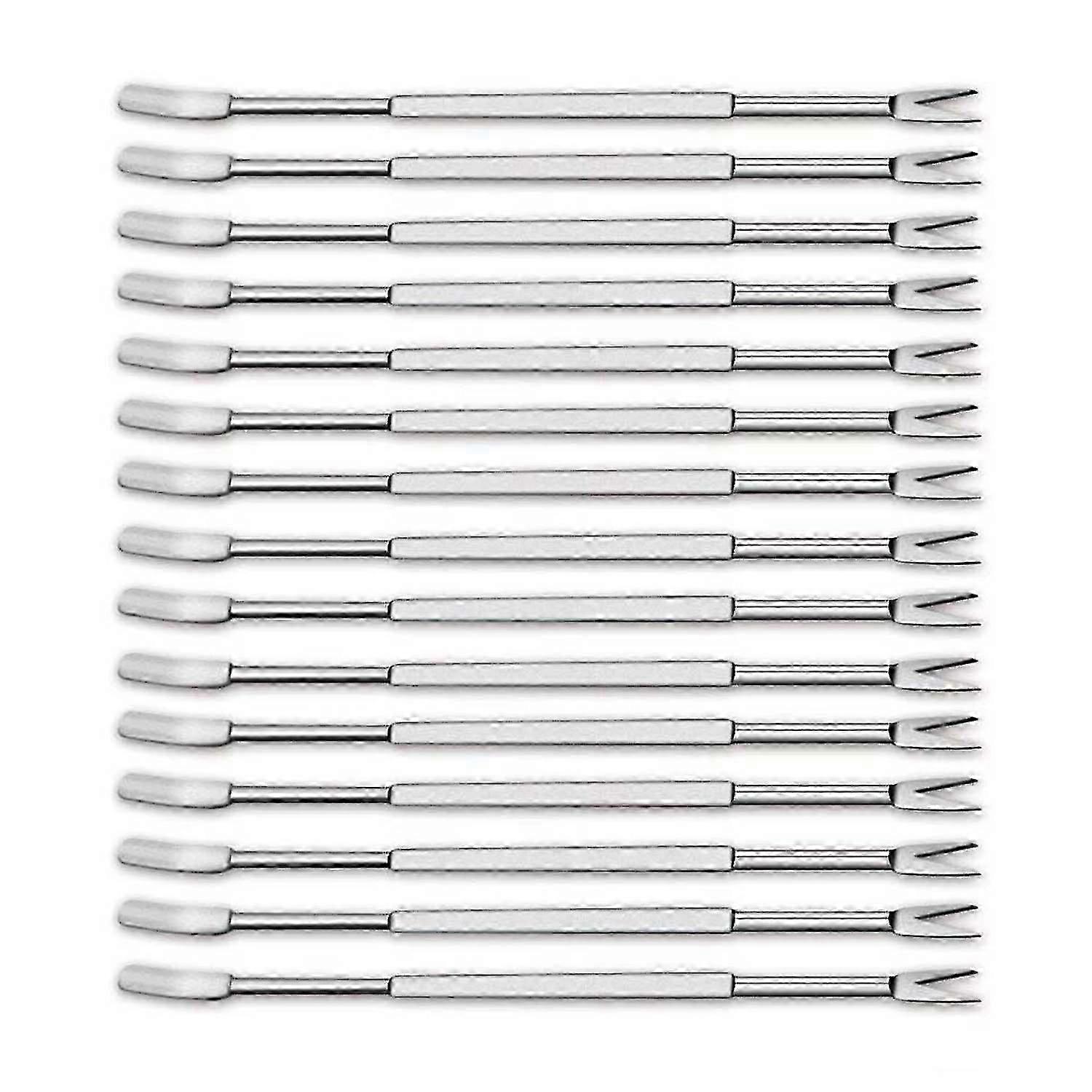 15 Pieces Kitchen Picnic Seafood Tools Set Lobster Forks Set