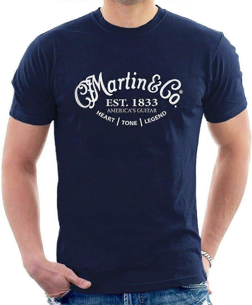 Cf Martin tričko gitary tmavomodrá