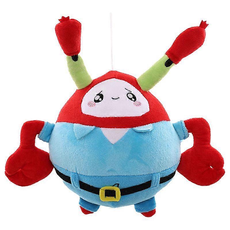 27cm / 10.6インチ子供のためのクリスマスハロウィーンギフト、誕生日プレゼント、ペンチ付きのかわいい柔らかい海洋動物大きなカニ、詰められたぬいぐるみ人形