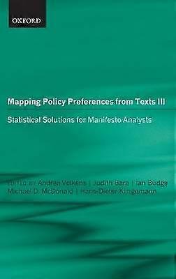 Mapping Policy Preferences from Texts