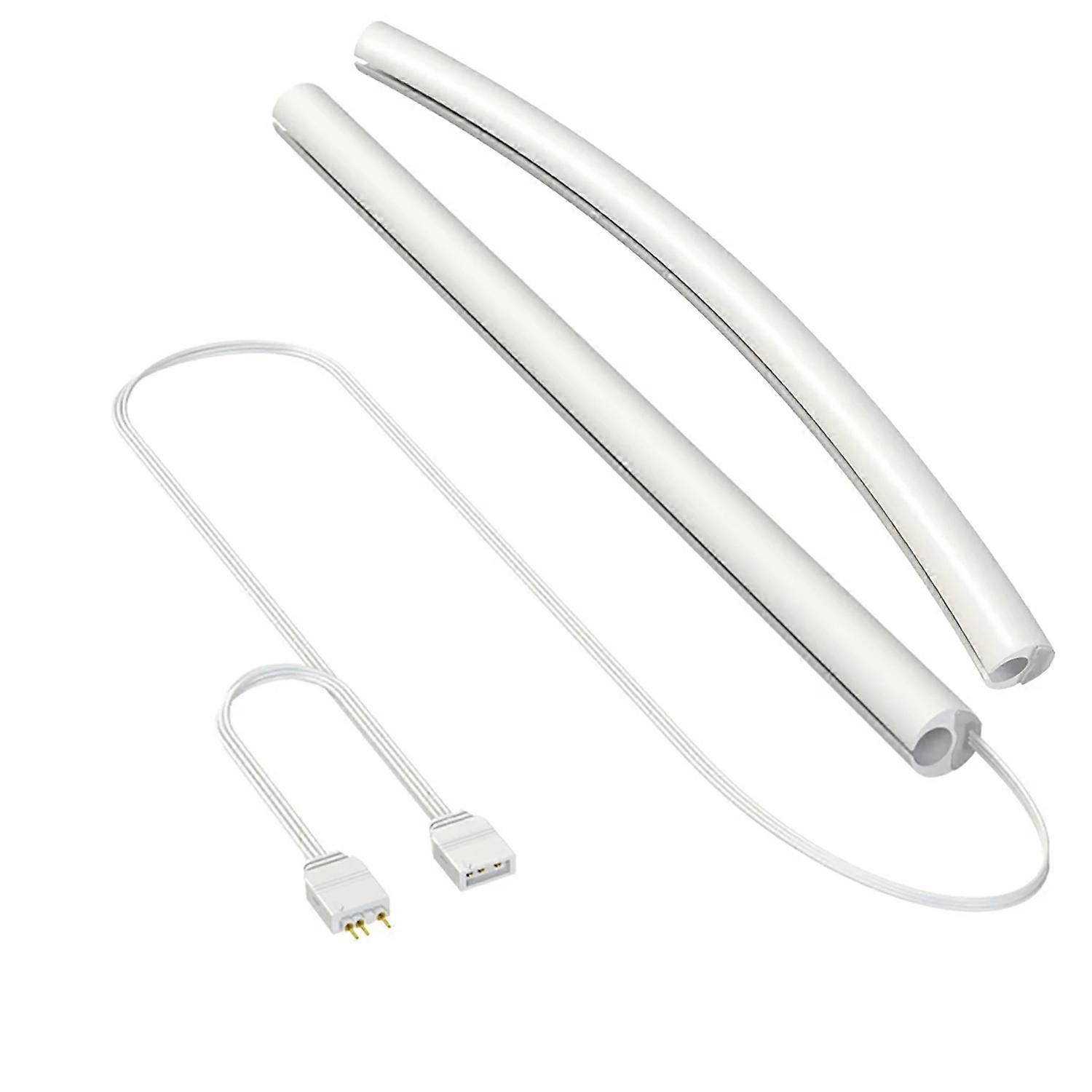 2Pcs Desktop Case Water Cooling Tube Addressable 5V 3PIN ARGB Luminous Computer Case Water Cooler