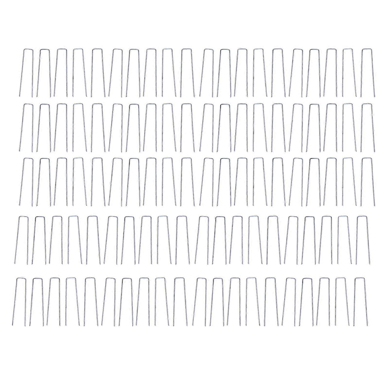 100 kpl puutarhamaiseman katkottua UType nurmitappi maadoitusta tekonurmelle