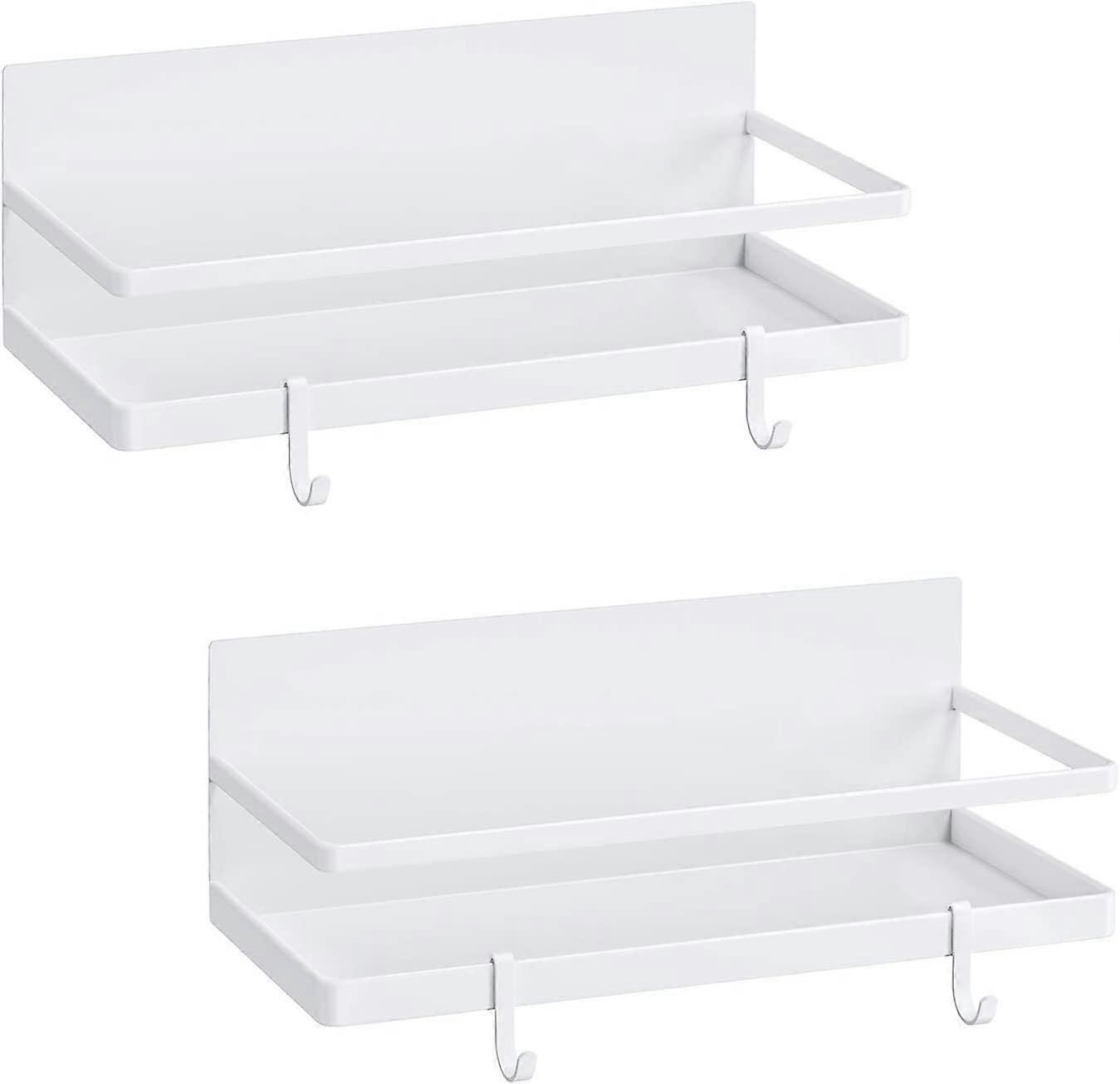 Magnetic Spice Rack, Strong Magnetic Shelf, Space Saver for Small Kitchen