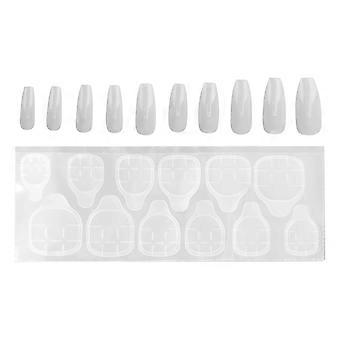 10pcs Coffin Press On Nails Long Press Full Cover False Nails for Women and GirlsN5342-03