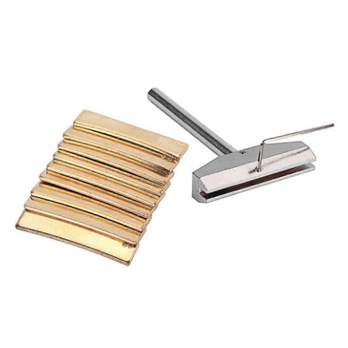 Guitar Bass String Pressure Plate and Fingerboard Press Tool Replacement Instrument Tool