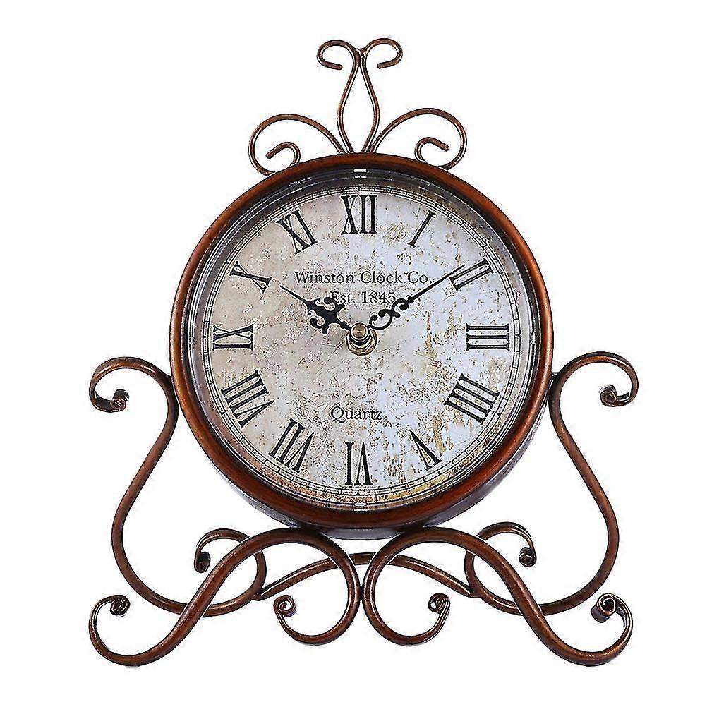 Digital Table Clock Non Ticking Table Clock Silent Tabletop Clock Twin Alarm Clock Retro Table Clock Old Fashioned Alarm Clock