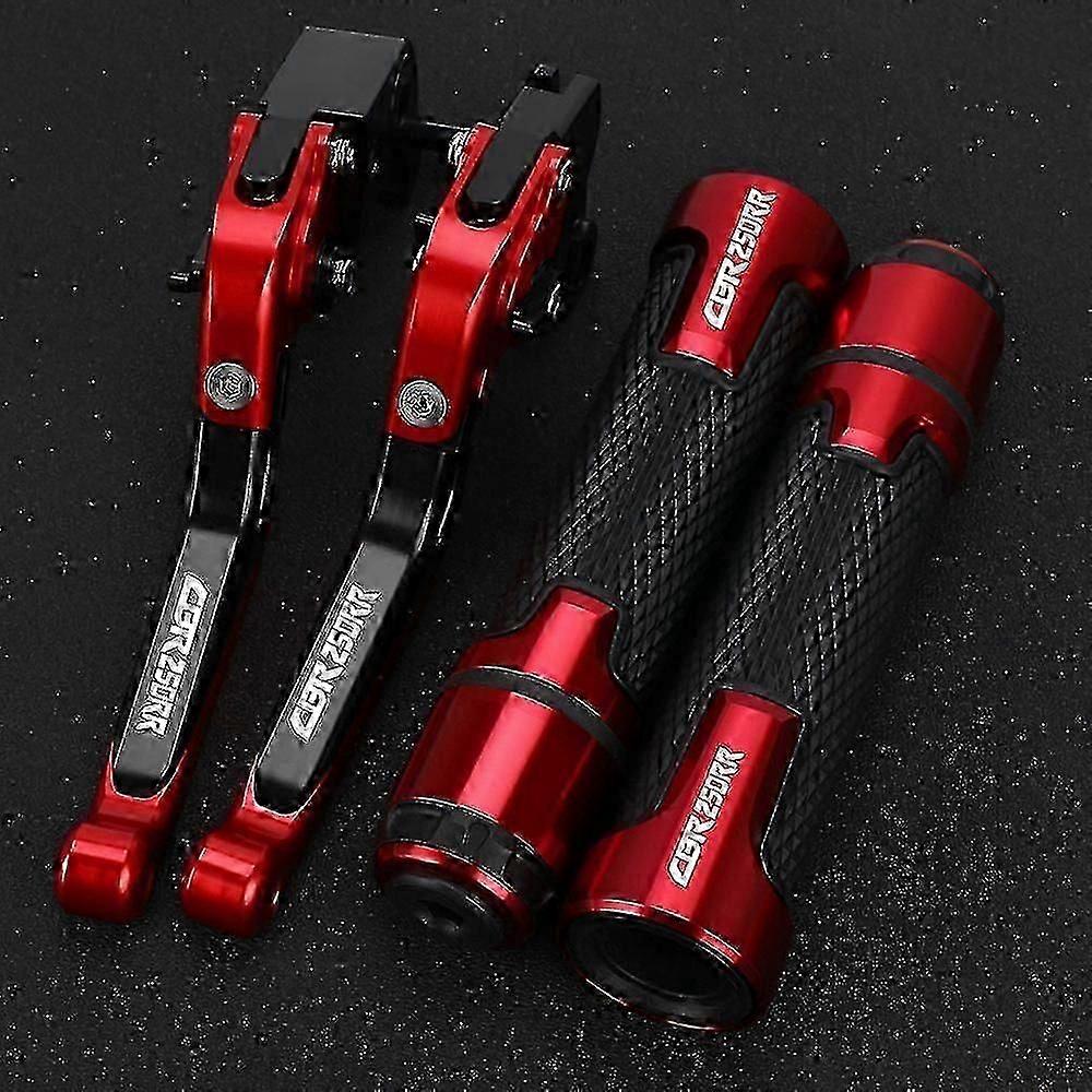 Unique Compatible With Honda Cbr250rr Cbr 250rr 2011 -2023 2022 2021 2020 2019 2017 Motorcycle Adjustable Brake Clutch Lever Handle Hand Grips Set