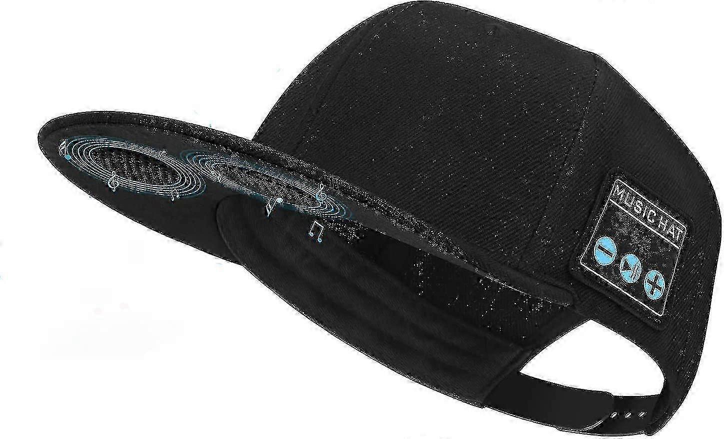 Hat With Bluetooth Speaker Adjustable Bluetooth Hat Wireless Smart Speakerphone Cap