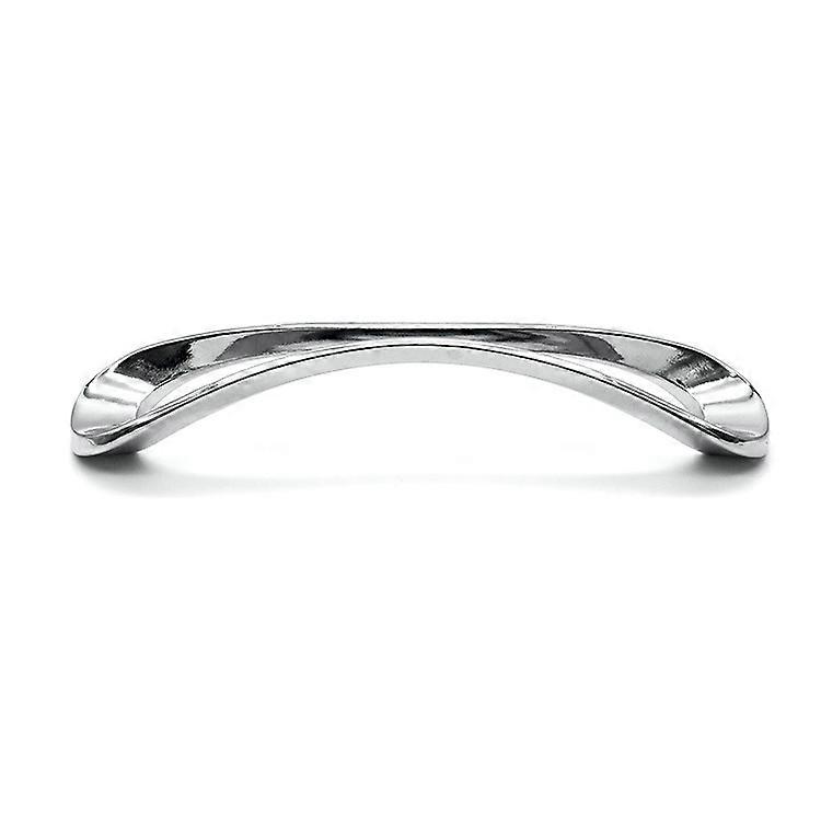 6 Pack Matte Chrome Cabinet Pulls for Modern Handles