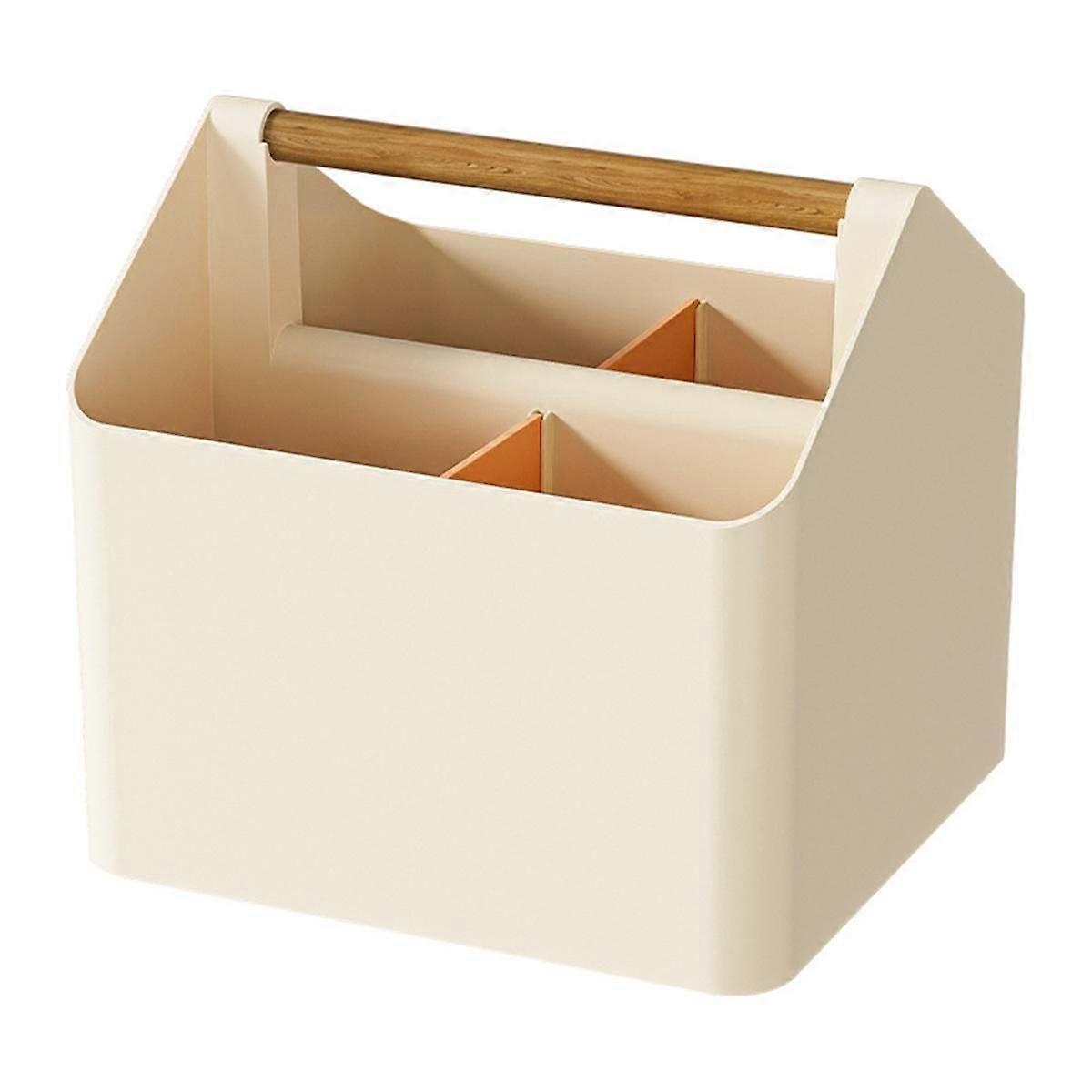 Remote Control Holder TV Remote Control Organizer Large Capacity Pen Holder Storage Box Desktop Org