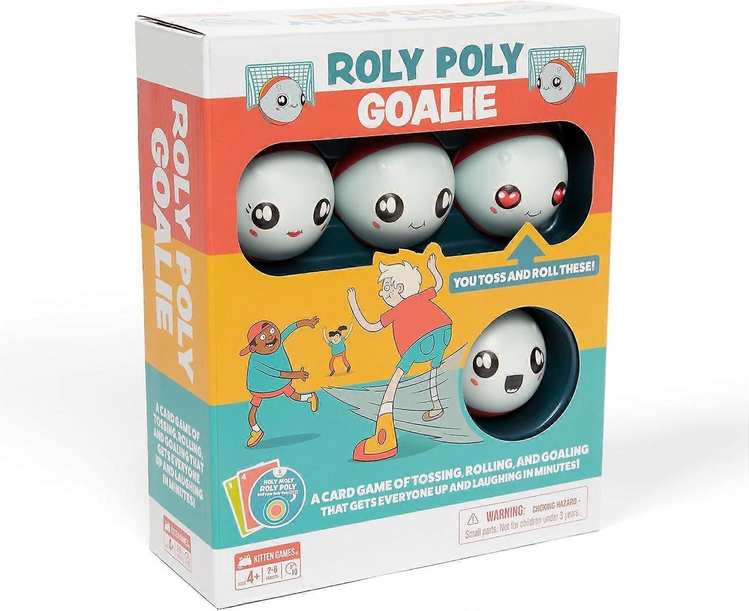 Roly Poly Goalie Family Card Game