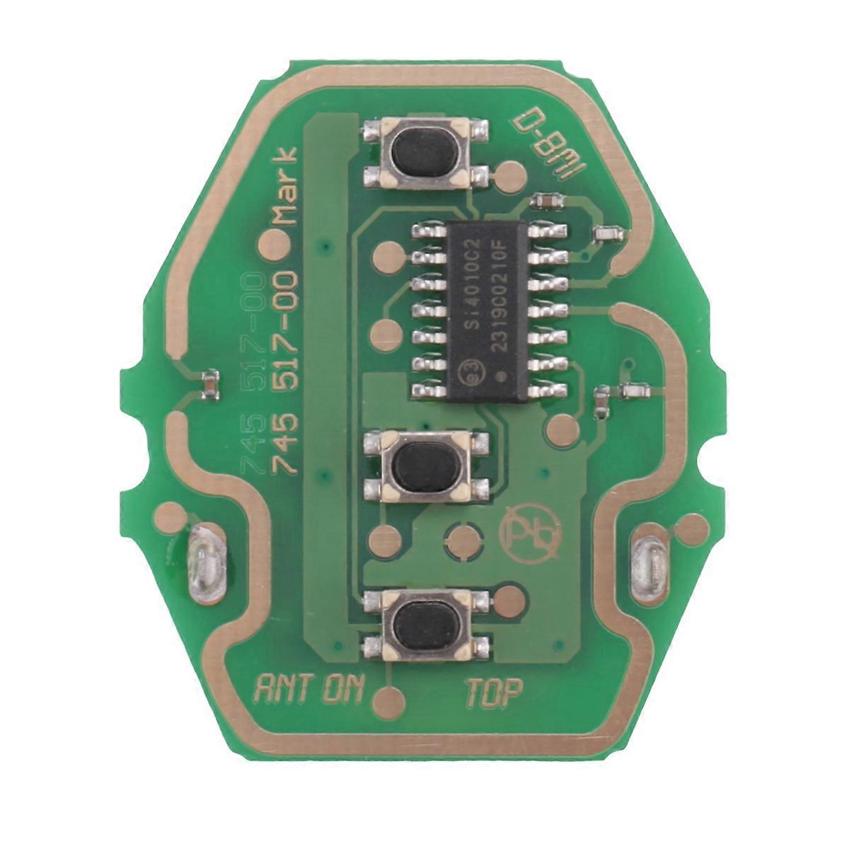 3 Button Remote Car Key Control Circuit Board 315MHz/433MHz For 3 5 Series E46 E39 EWS Without Key Shell
