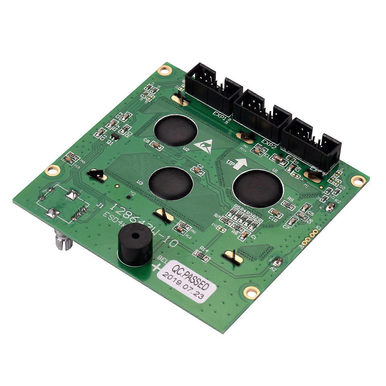 3D Printer Parts LCD Display Screen Board with Cable Replacement for Creality Ender 3/Ender 3 Pro 3D