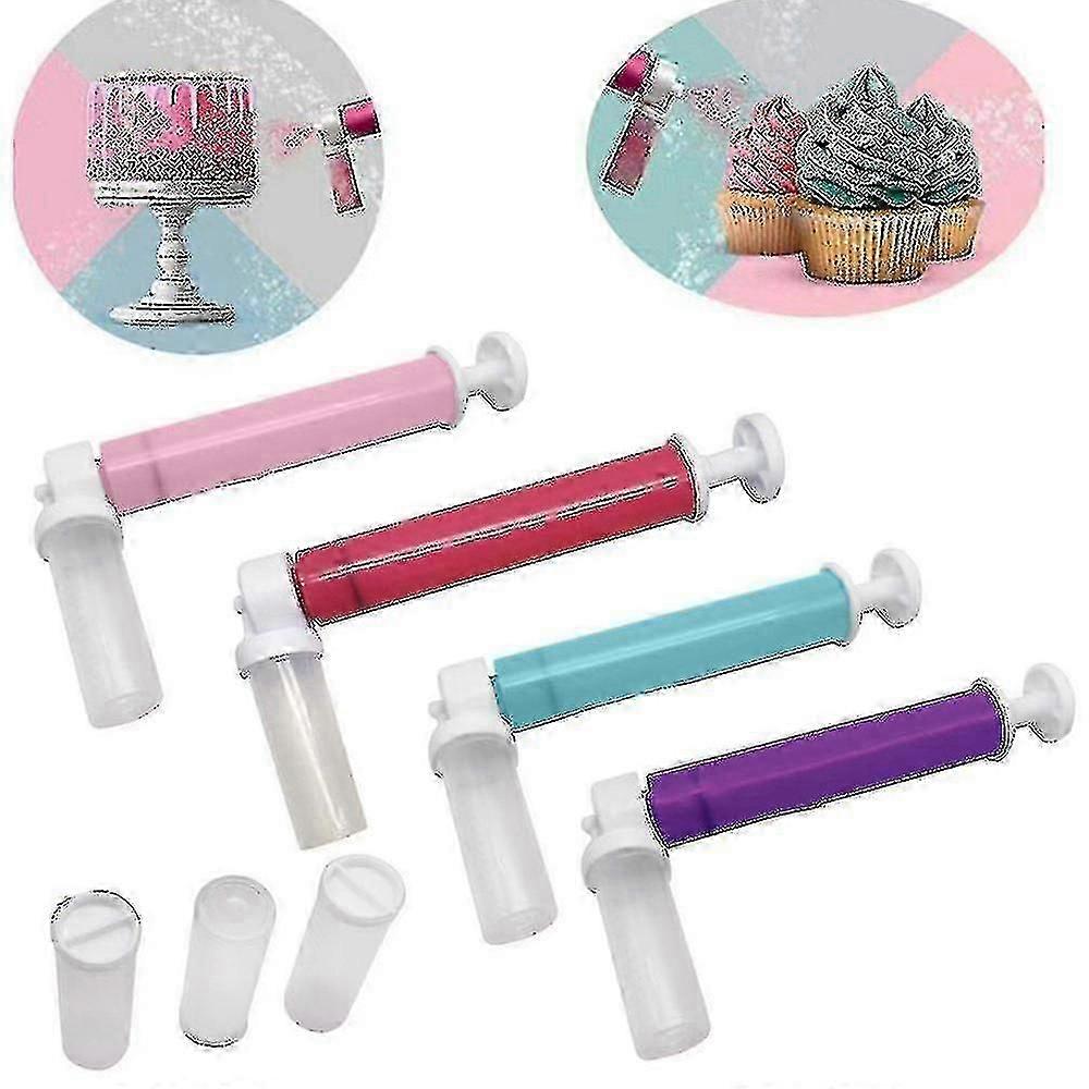 עוגה ספריי אקדח עוגה מברשת אוויר צבע מרסס דאסטר השקיה ידנית יכול עוגה תפאורה מטבח אפייה T