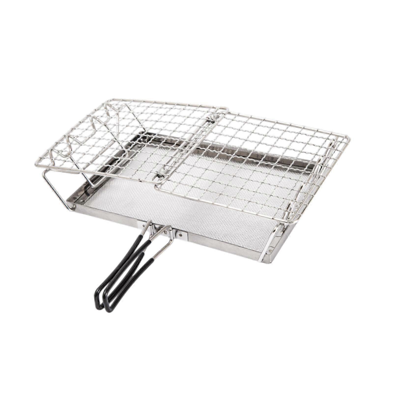 Camp Toaster Tray Rack Roast Bread Rack for Campfires Tortilla Sausage