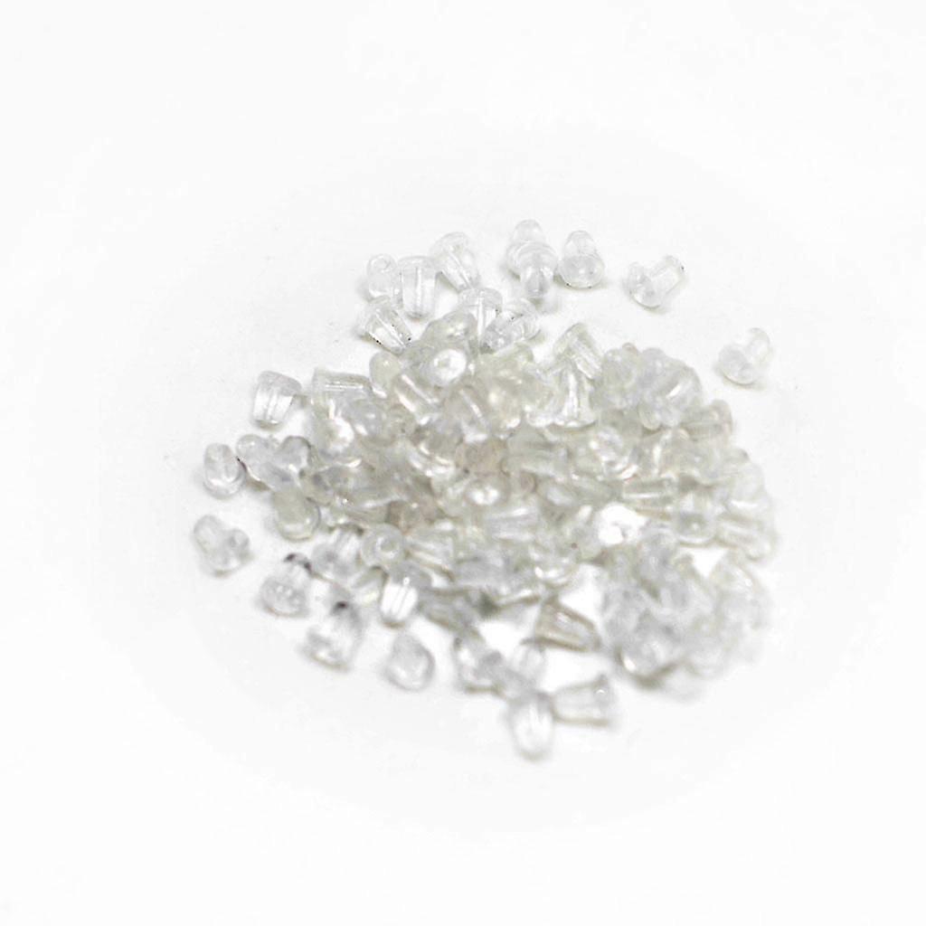 600 Pieces Rubber Plastic Earring Backs Stoppers
