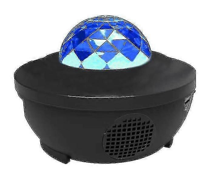 Led Bluetooth Voice Activator Music Starry Sky Projector Lightblack