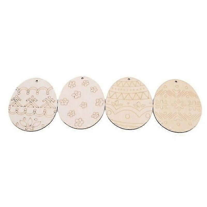 木製パーティー 装飾 イースターエッグ 工芸品 ウッドチップフェスティバル 吊り下げ 装飾品