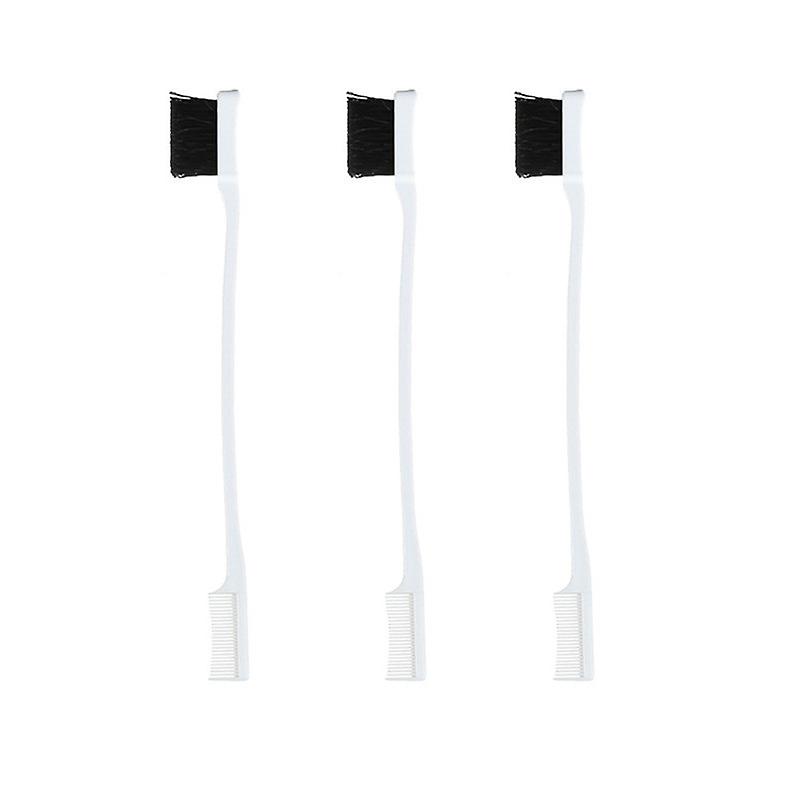 Broken Eyebrow Hair Modification Comb Eyebrow Trimming Tool Double-headed 3PC