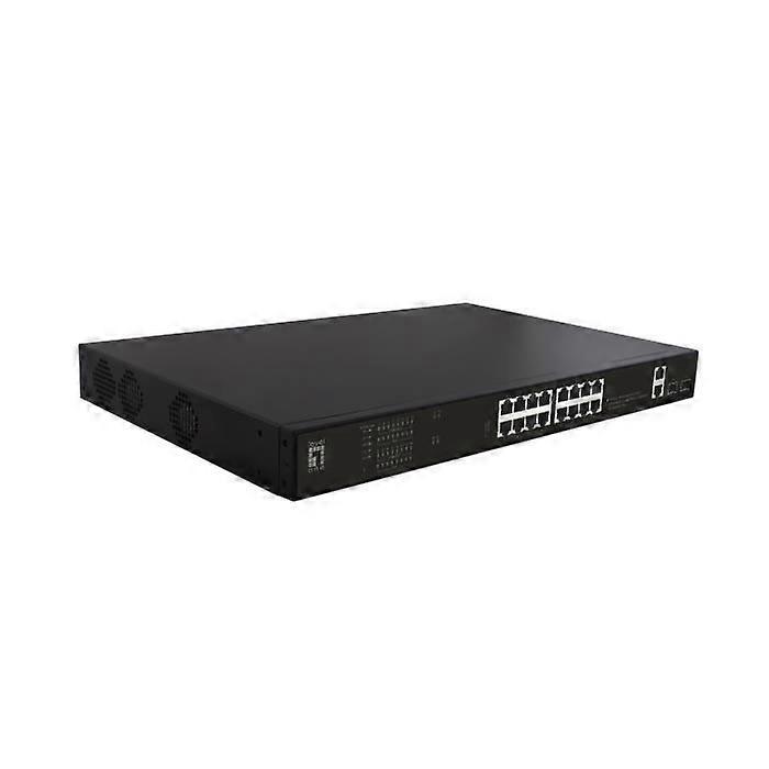 Nicht verwalteter Gigabit-Ethernet-Netzwerk-Switch - LEVELONE GEP-2021 - 20 Ports - Rackmontage - 1U
